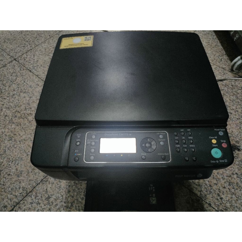 Printer Second laserjet color Xerox Docuprint CM115W (Print-Copy-Scan-Wireles)
