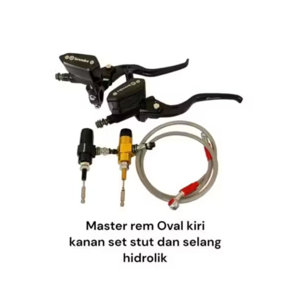 Kopling hidrolik rx king ninja cbr fu vixion klx crf gsx ninja 250 satu set stut selang tabung kaca