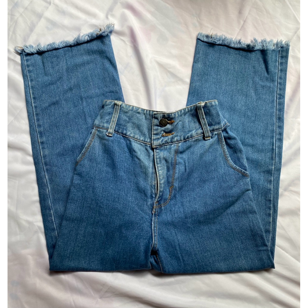 preloved celana jeans kulot