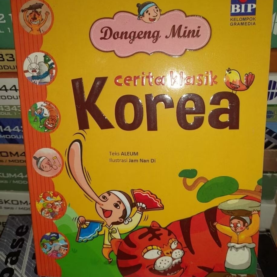 buku dongeng mini cerita klasik korea