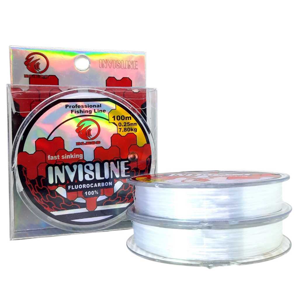 SENAR PANCING INVISELINE 100% FLUOROCARBON