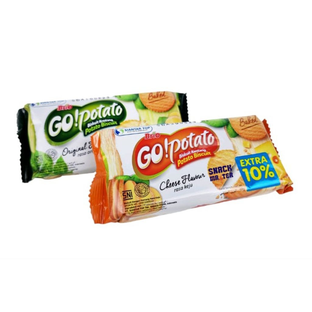 Go Potato Cheese & Go Potato Original