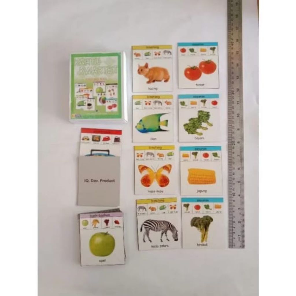 [BLUETOYS] KARTU KLASIFIKASI BENDA & KLASIFIKASI KATA KERJA /MAINAN TERAPI WICARA/ALAT TERAPI WICARA