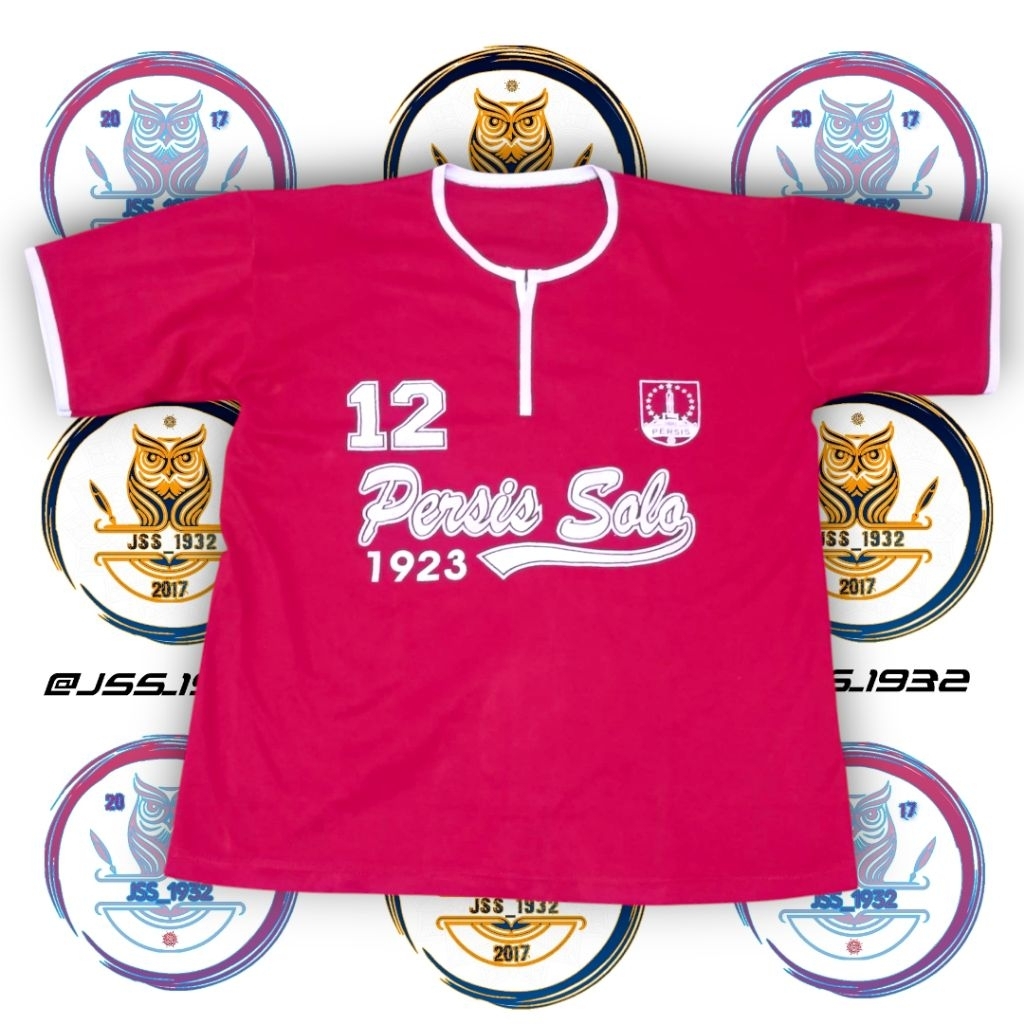 Jersey Bola PERSIS SOLO Supporter Kit PASOEPATI 12 ORIGINAL Murah Retro Vintage Rare Blokecore Olahr