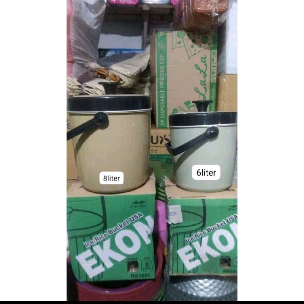 Termos Nasi 6 Liter Dan 8 Liter / Rice Bucket / Termos Es Nasional