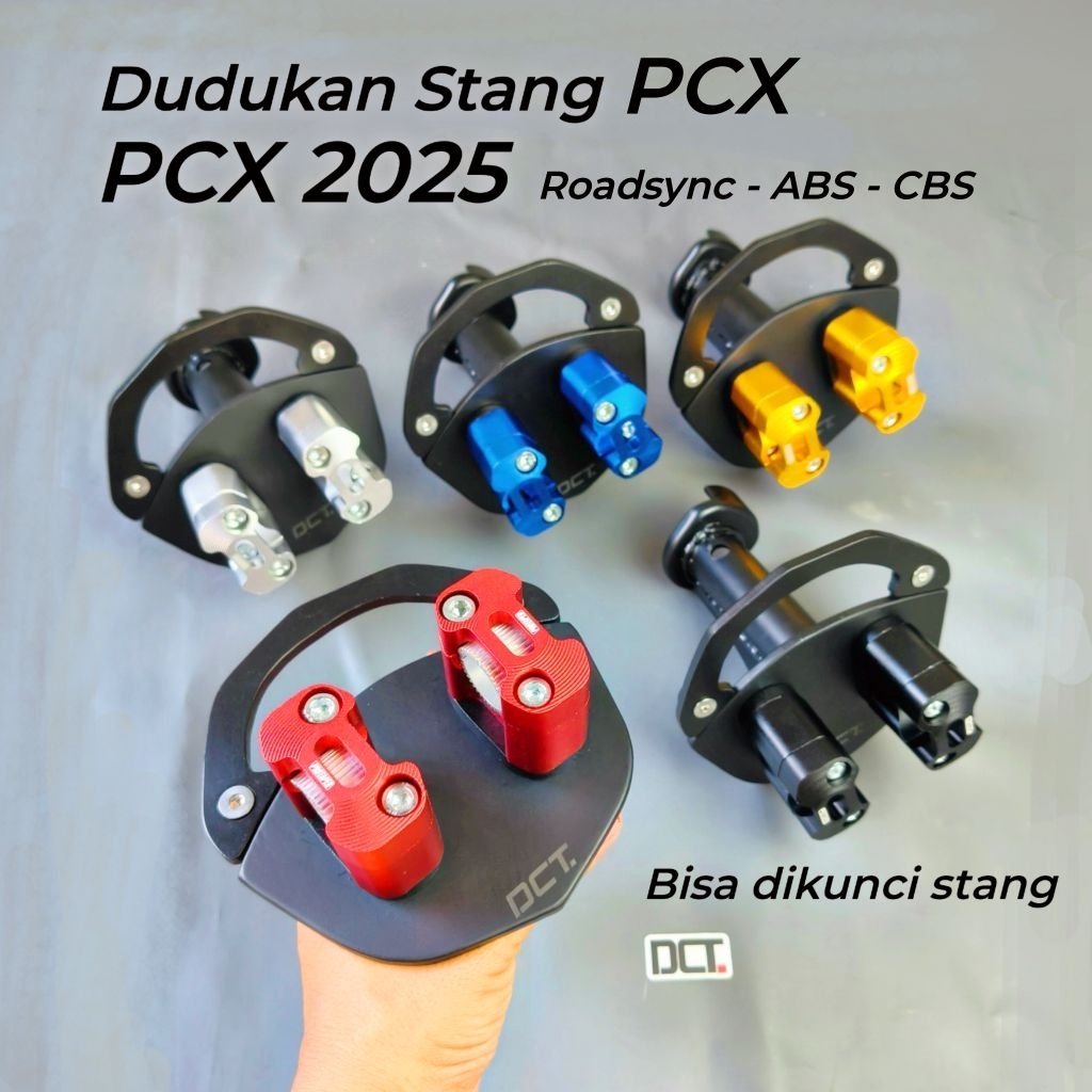 Dudukan Stang PCX 160 2025 Roadsync Abs Cbs Pnp PCX 160 150 Cbu