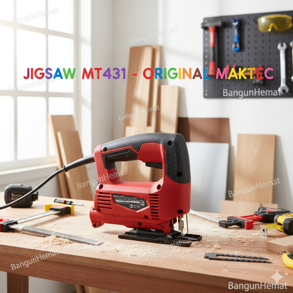 Makita MT431 Jigsaw Mesin Gergaji Potong Kayu Maktec MT 431 Jig Saw 450W