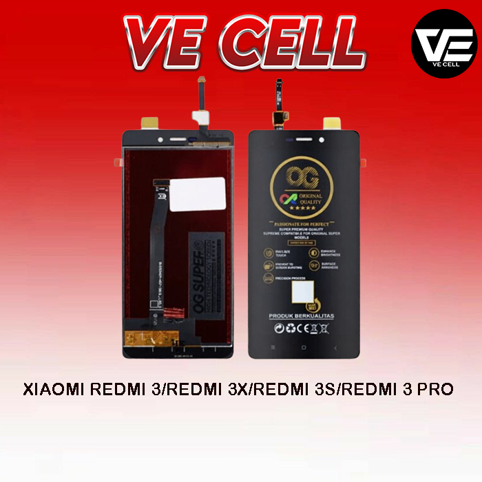 LCD TOUCHSCREEN XIAOMI REDMI 3/REDMI 3X/REDMI 3S/REDMI 3 PRO