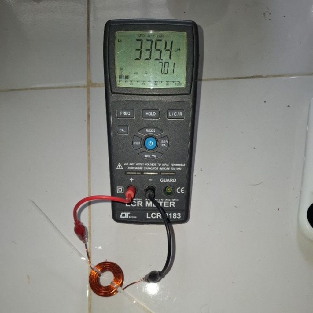 coil lilitan crossover pasif 0.33mh 1mm