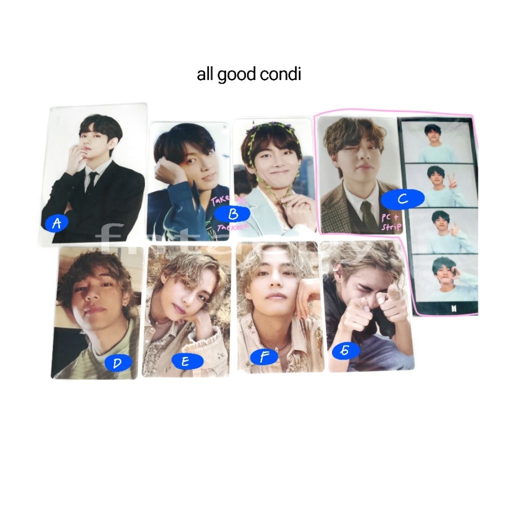 (Official Photocard BTS TXT BOYNEXTDOOR) PC V Taehyung Jungkook Yeonjun Soobin Sungho Riwoo Jaehyun 