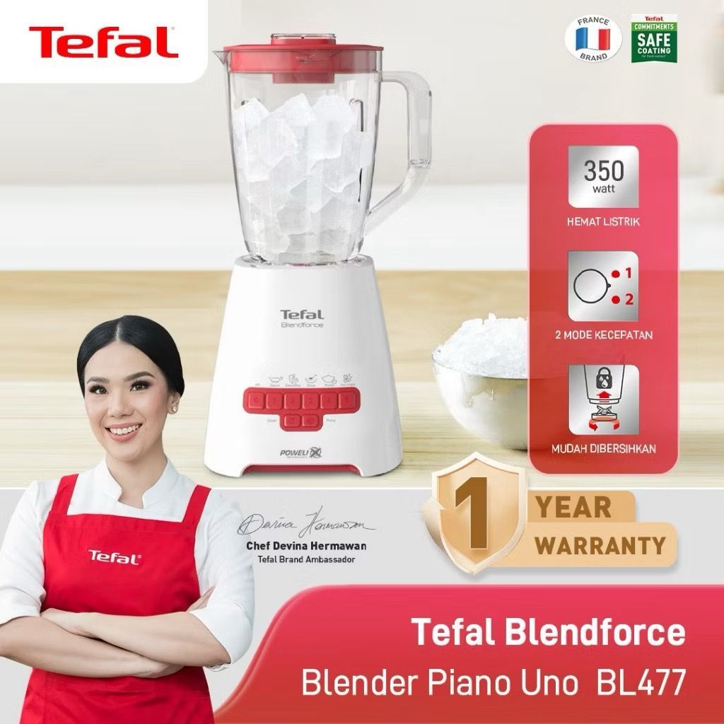 Tefal Blendforce Piano - Blender / Blender Bumbu Dapur