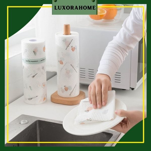 HL0133 Kertas Tissue Roll Penyerap Minyak Tisu Gulung Dapur