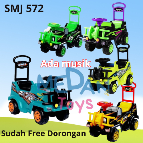 Medan Toys - Mainan Anak Mobilan Dorong Duduk Anak Kado Mobil Jeep Anak SHP SMJ572