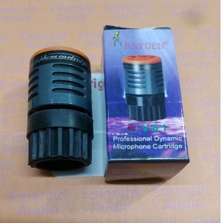 Spul Mic Merk Rayden Seri V8.1 Spool Microphone Dynamic Karaoke
