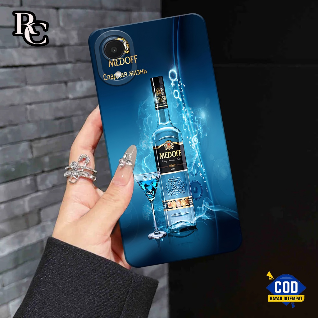 RUJOLA Softcase Samsung Galaxy A03 Core Fashion Case Minuman Samsung Galaxy A03 Core Pelindung Camer