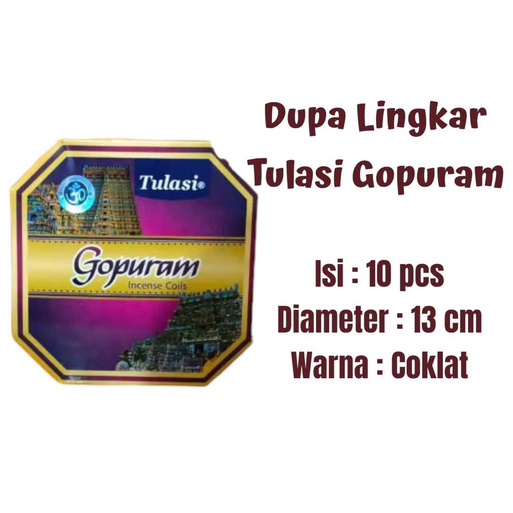 Dupa Hio Lingkar Gopuram 24 Jam By Tulasi India