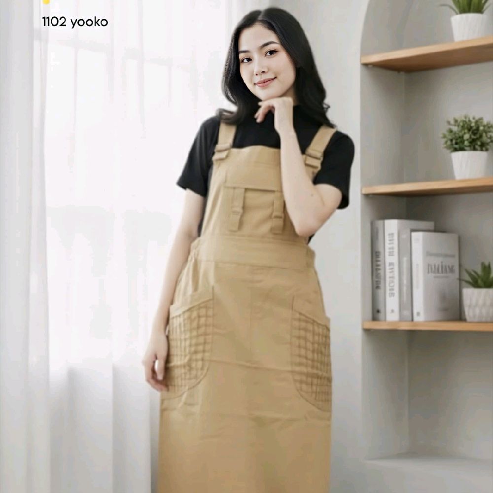 Pasolex Overall Yooko 1102 - Overall Wanita Cottton Premium