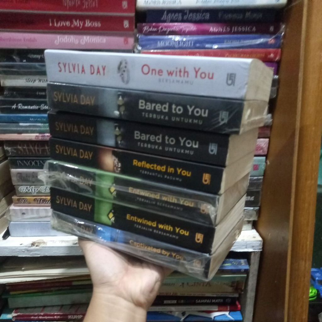 Novel Dewasa Sylvia Days A Crossfire Novel One With You, Bared into You, Reflected in You, Entwined 