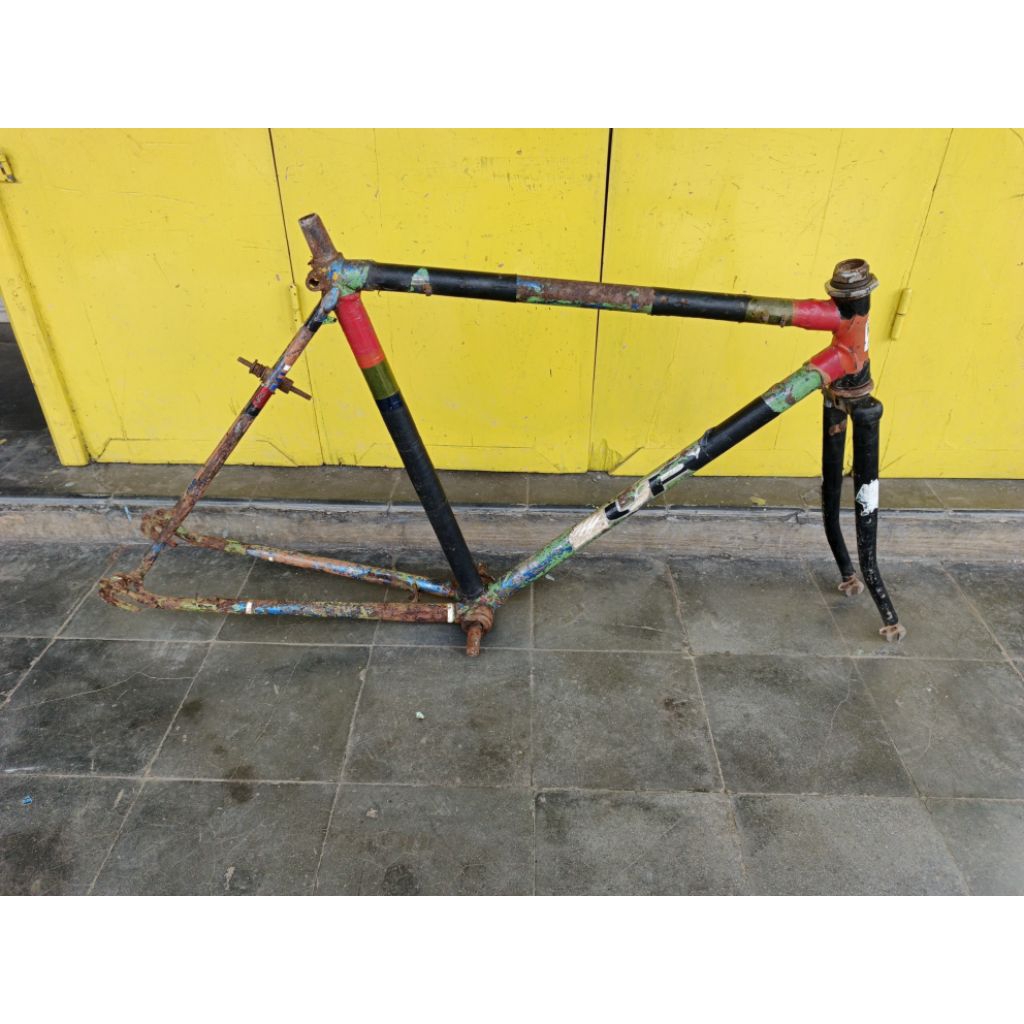 framefork sepeda balap jadul 24 antiq second