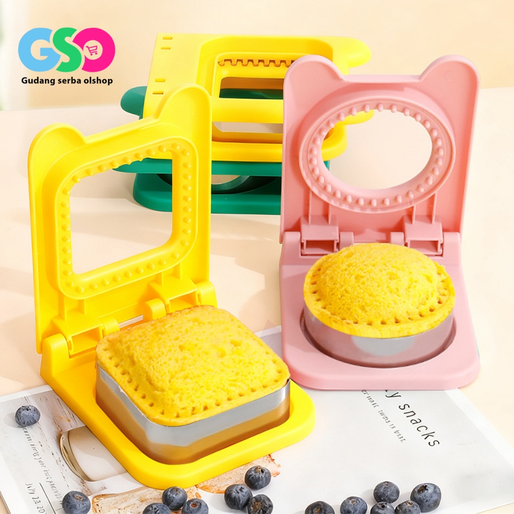 PERSEGI CETAKAN ROTI TAWAR PEMOTONG ROTI TAWAR | CETAKAN SANDWICH | CETAKAN ROTI KARAKTER