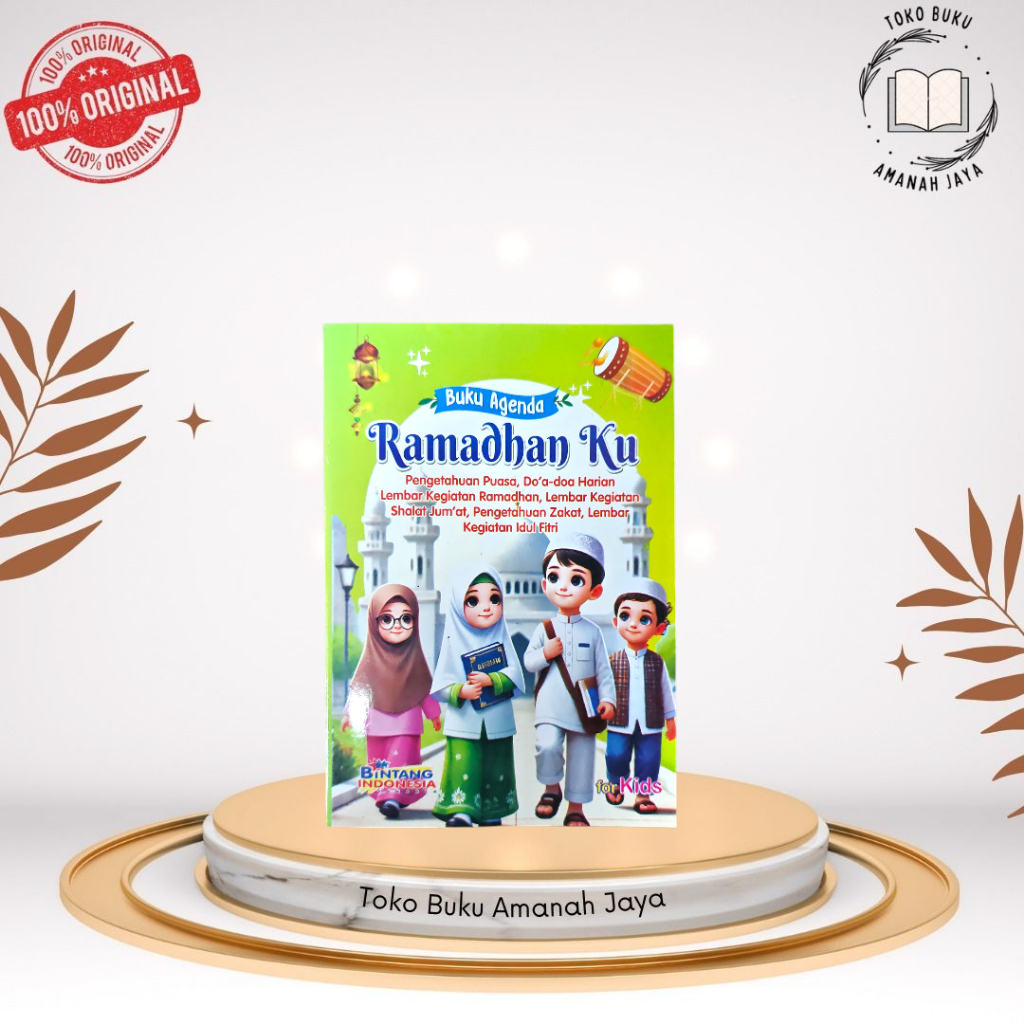Buku Agenda Ramadhanku Untuk Aktivitas Anak Selama Bulan Ramadhan Penerbit Bintang Indonesia