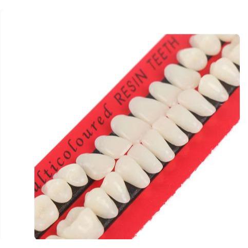 Gigi Palsu Resin Akrilik Acrylic Caiyu Full Set 28 Gigi Full Set Gigi Tiruan Gigi Lepasan