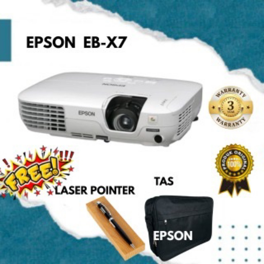PROYEKTOR EPSON EB X7 ORIGINAL