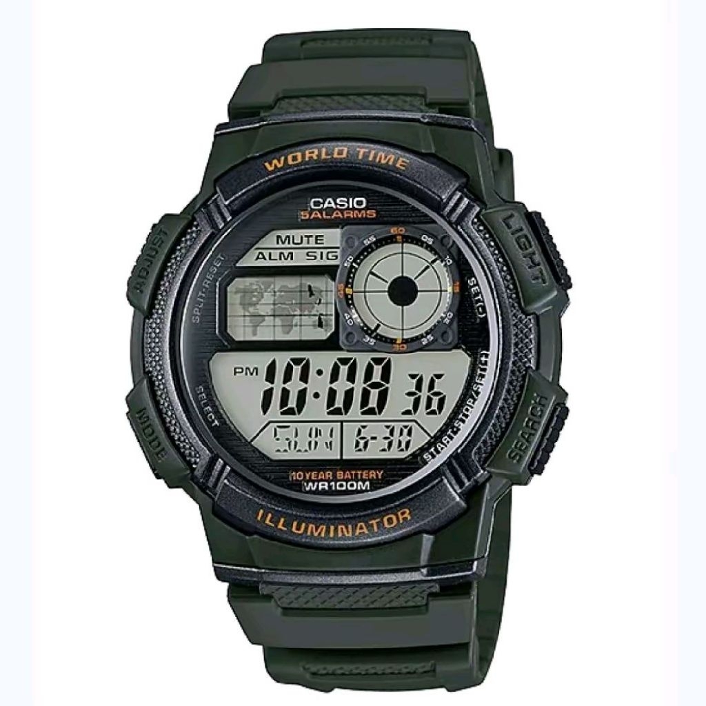 AE 1000W Casio Jam Tangan Digital Pria