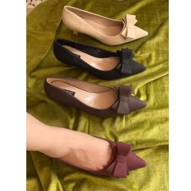 SP13  sepatu heels wanita valerie terbaru import