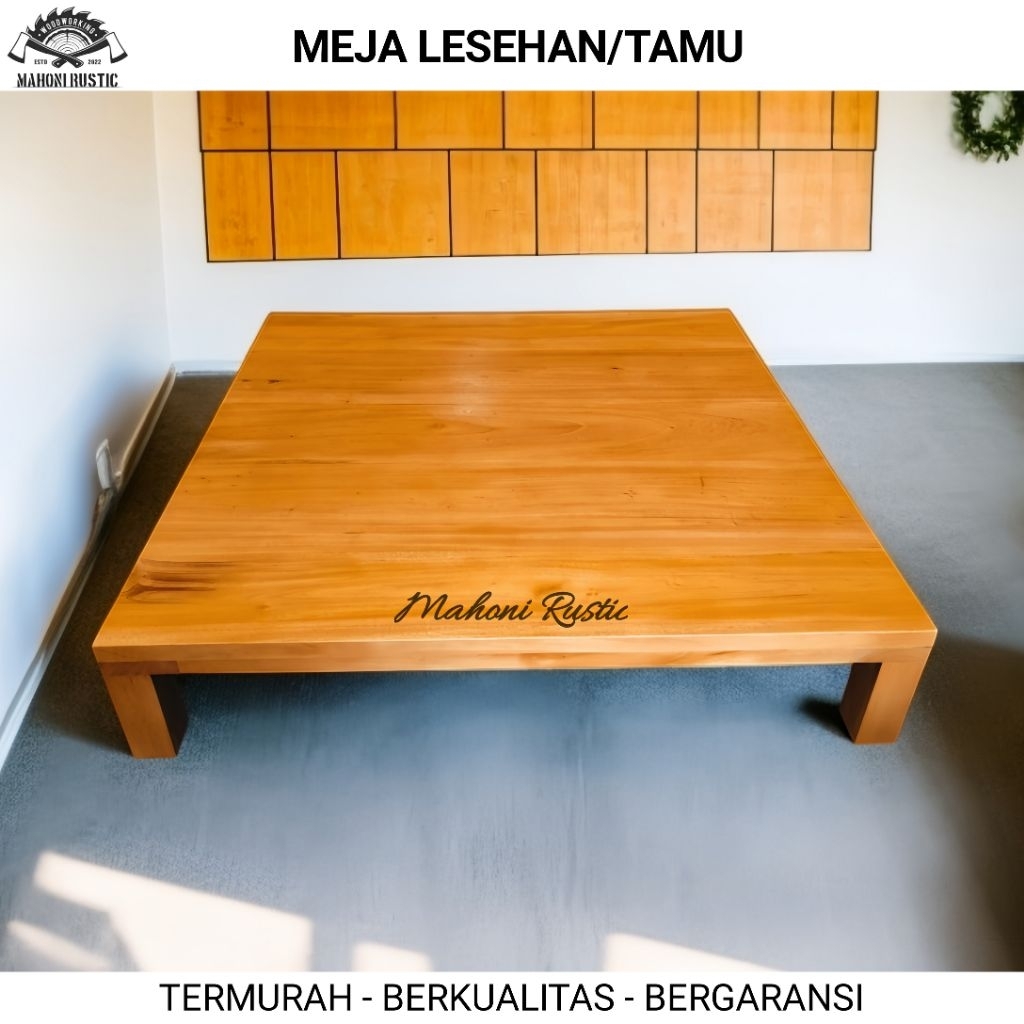 MEJA LESEHAN meja makan meja minimalis meja kayu