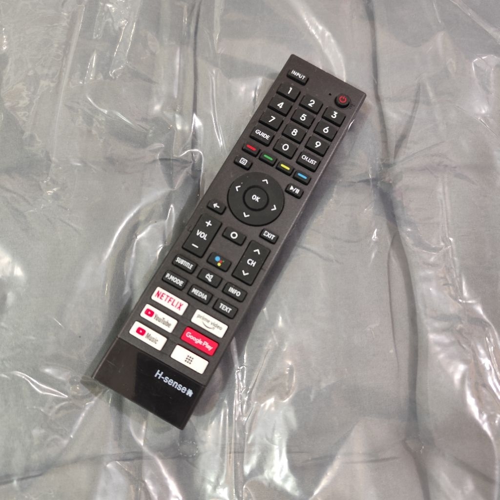 (BATAM) Remot TV Hisense Android Smart TV LED LCD Hisense Garansi