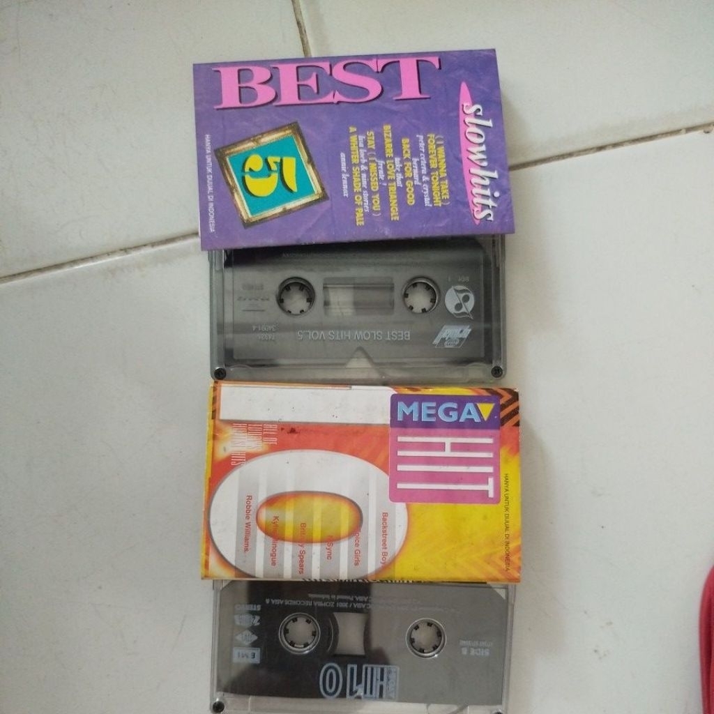 Kaset Mega Hit 10 dan best slow hits