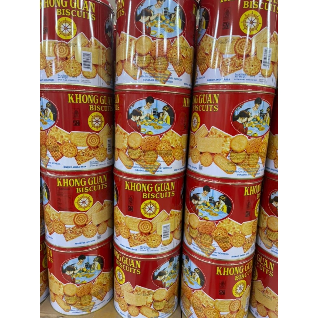 Biscuit KhongGuan kaleng 650gr