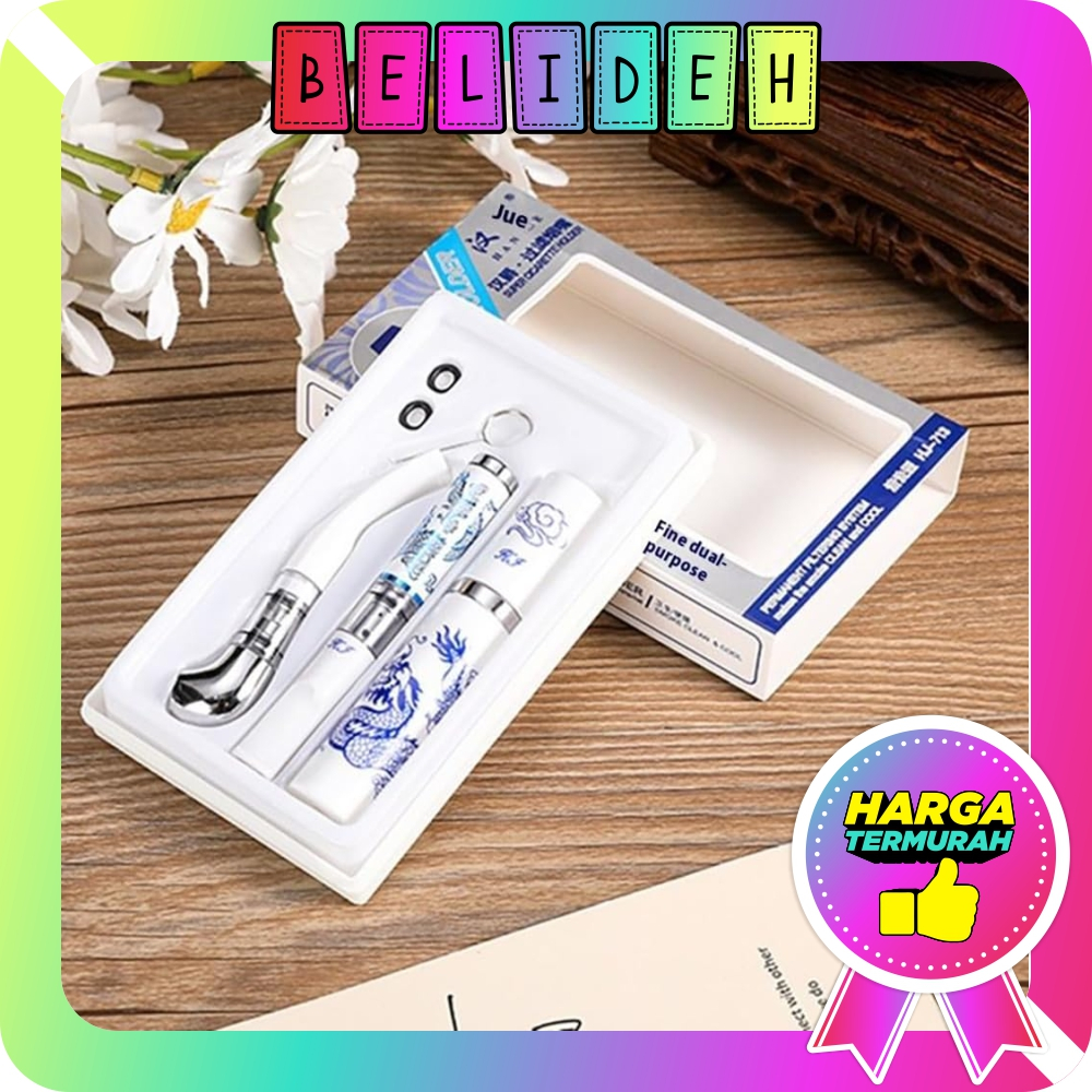 BELIDEH Pipa Filter Saringan Asap Permanen Universal Filter Saringan Penyaring R1492