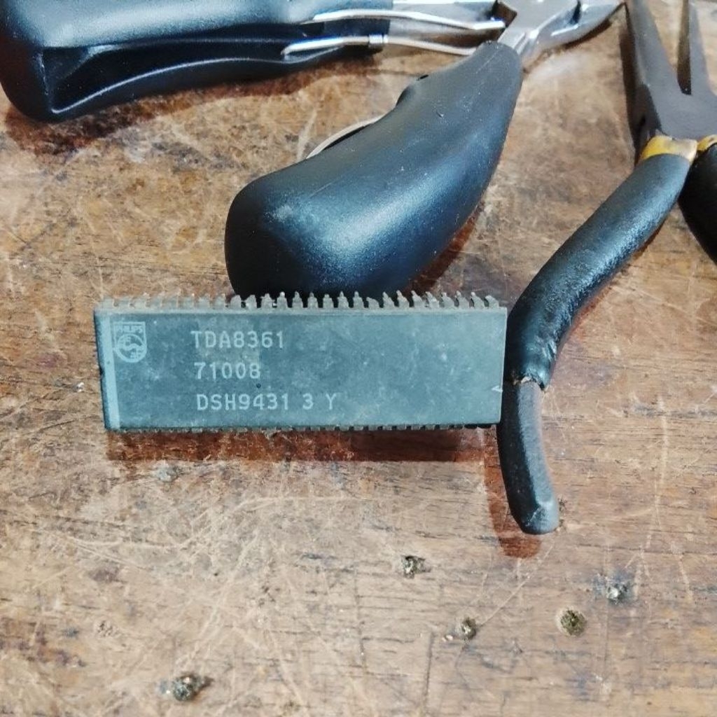 IC tda8361 tv tabung Polytron/digitec lama