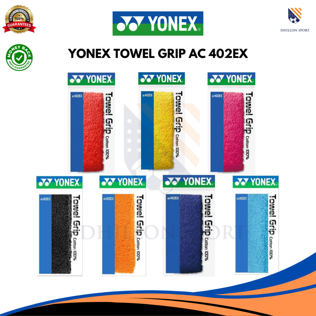 GRIP BADMINTON YONEX AC402EX | TOWEL YONEX AC 402 EX | GRIP HANDUK YONEX AC 402 EX