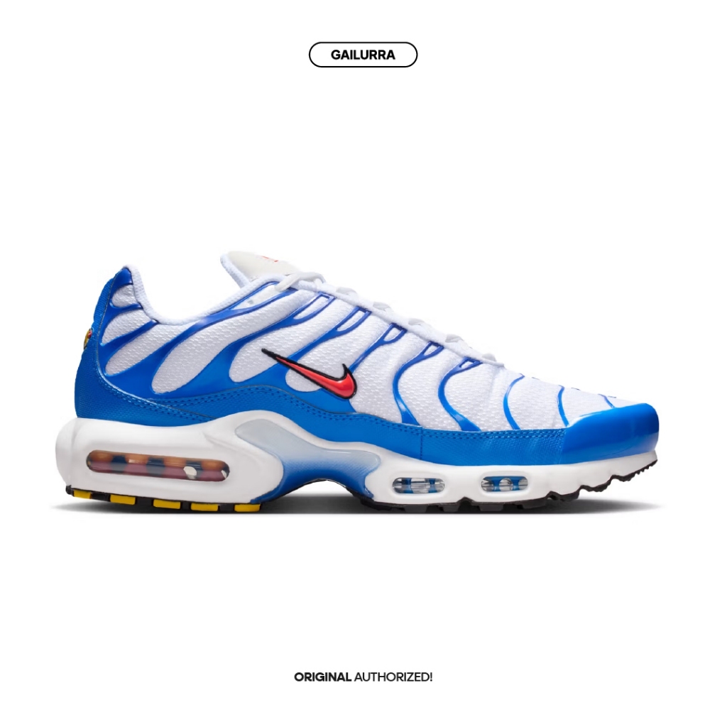 Nike Air Max Plus TN White Signal Blue Original