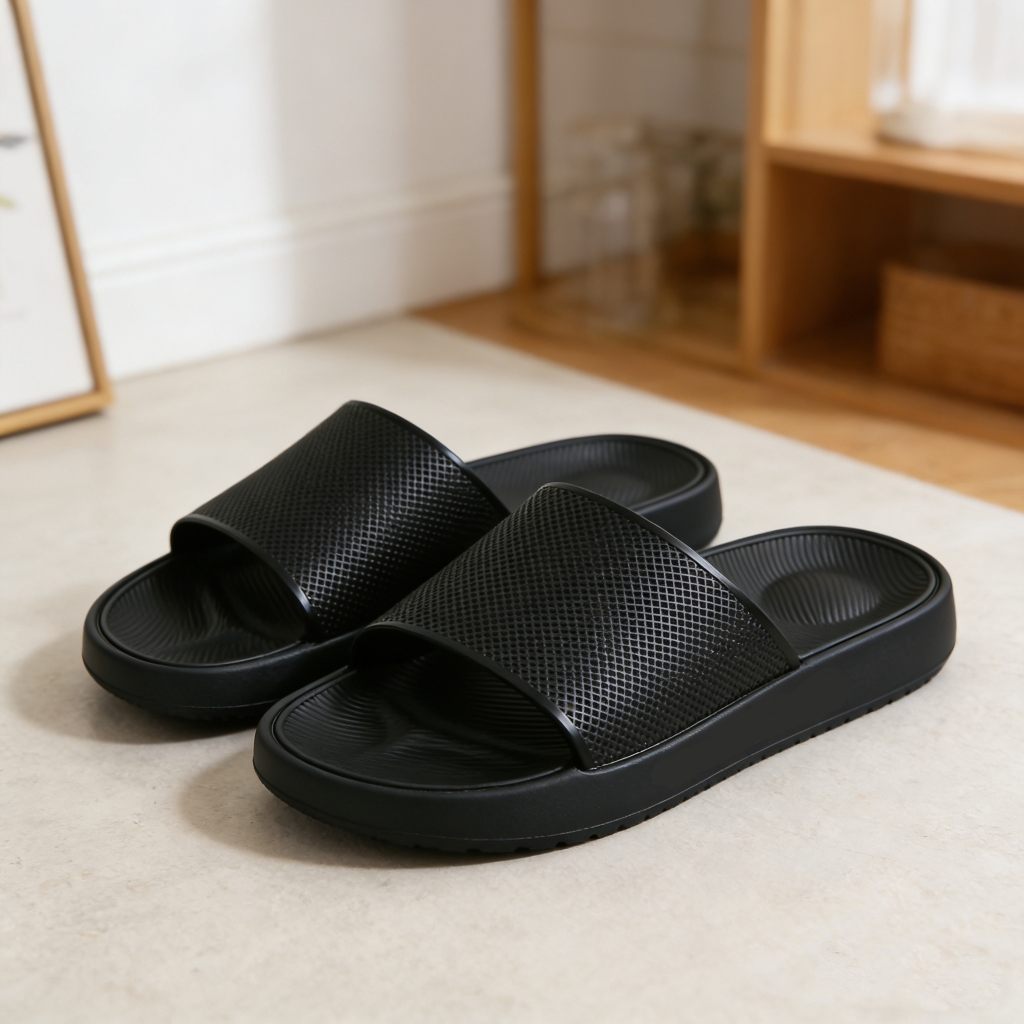 Sandal Karet Pria Terbaru Sandal Datar Pria Sandal Datar Pria Karet Sandal Kasual Modern