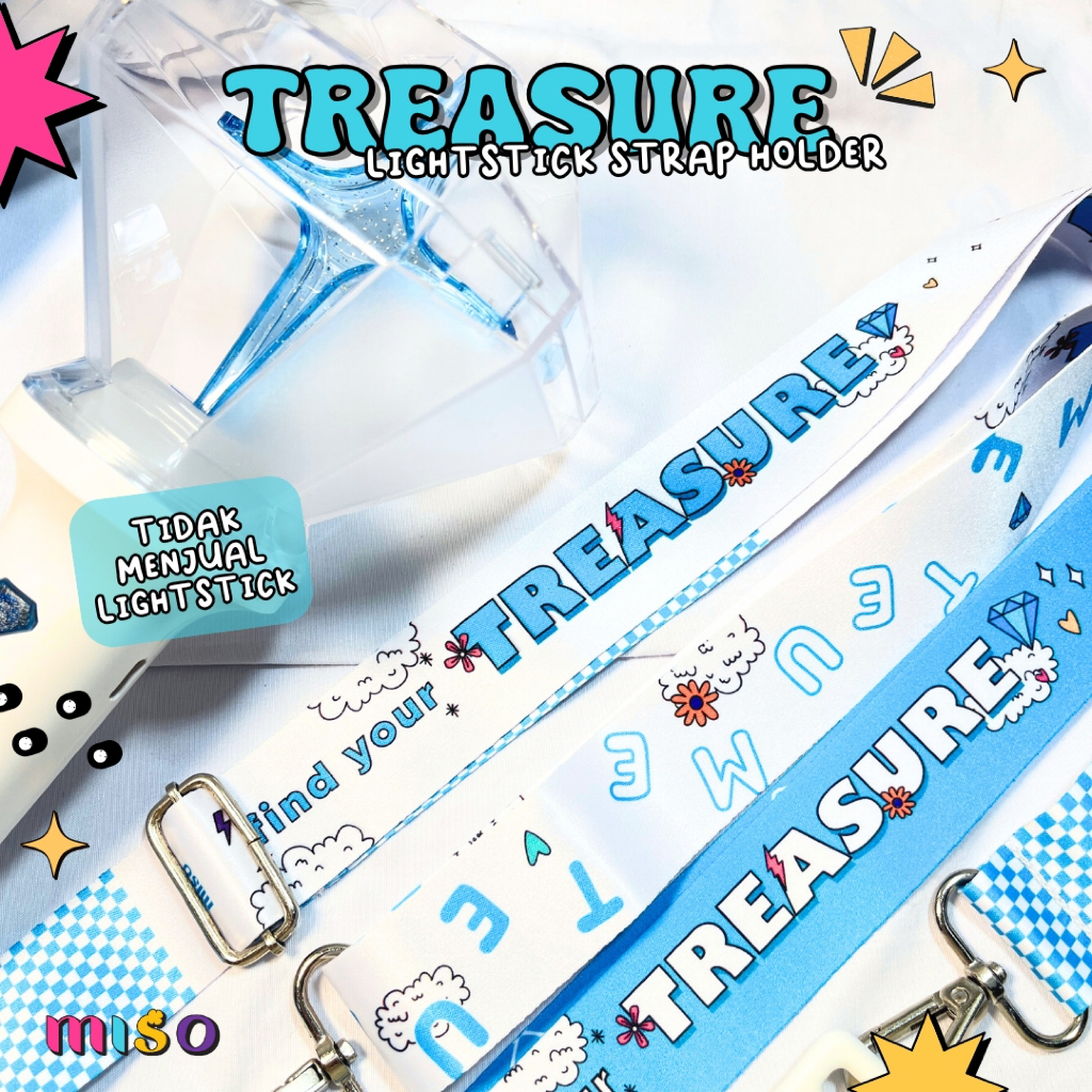 TREASURE Lightstick Strap Holder / Teulight Strap Holder / Tali Lightstick TREASURE / Lightstick Str