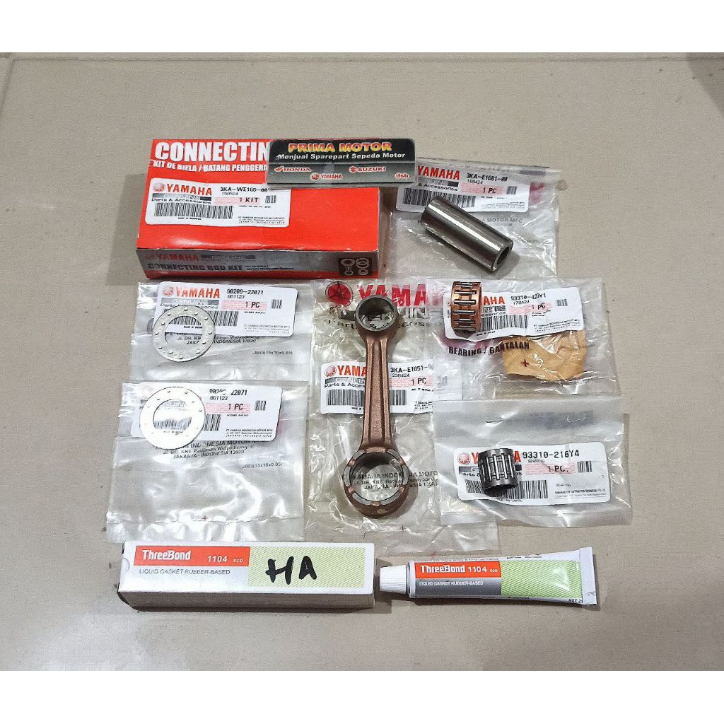 PAKET TURUN MESIN RX KING SET STANG SEHER SET LAHAR KRUK AS HS JAPAN LAHAR RASIO RX KING PAKING DAN 