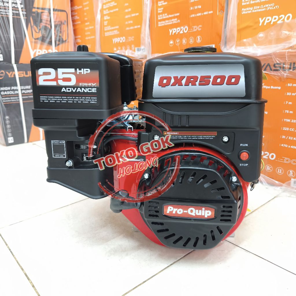Gasoline Engine  Penggerak PRO QUIP 25 HP QXR 500|Engine Penggerak Serbaguna