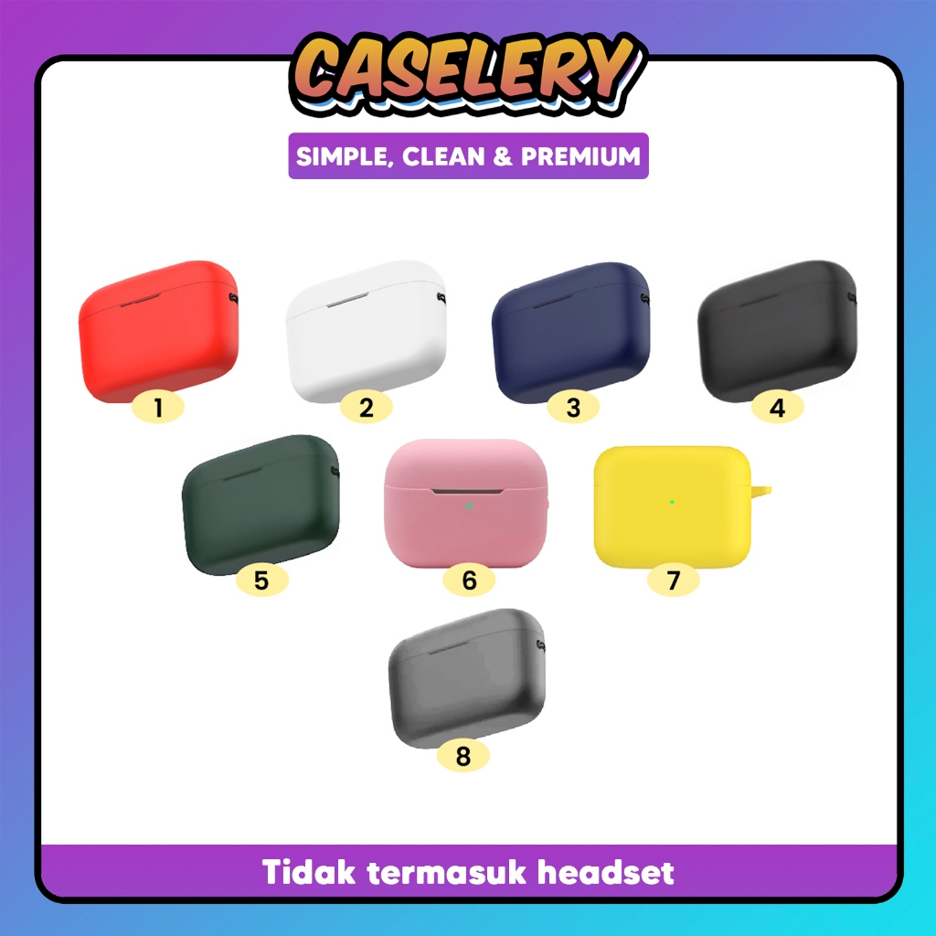 [AD] Case Soundcore Anker A20i Cover Silicone Protective Premium Quality Warna Polos A20i Anker