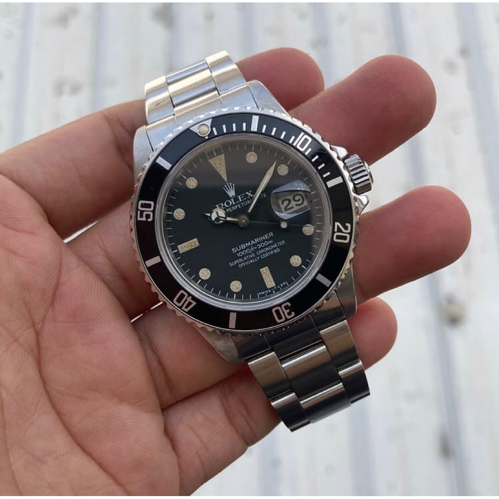 VINTAGE ROLEX SUBMARINER 16800 AUTOMATIC ORIGINAL  YEAR: 1982