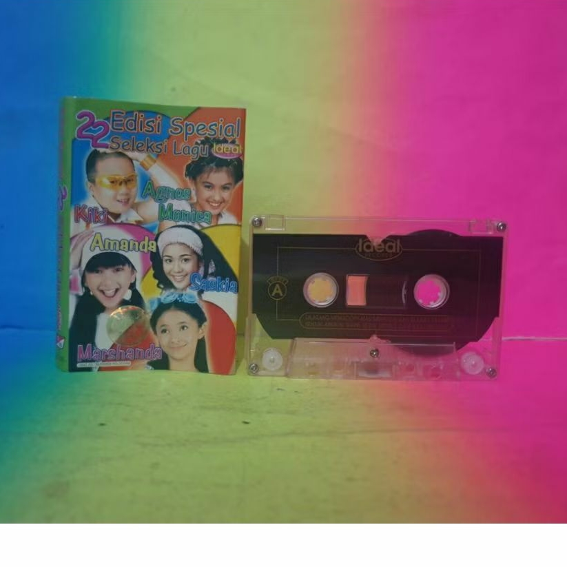 kaset 22 EDISI SPESIAL lagu anak AGNES MONICA marshanda BAGUS mulus LANGKA