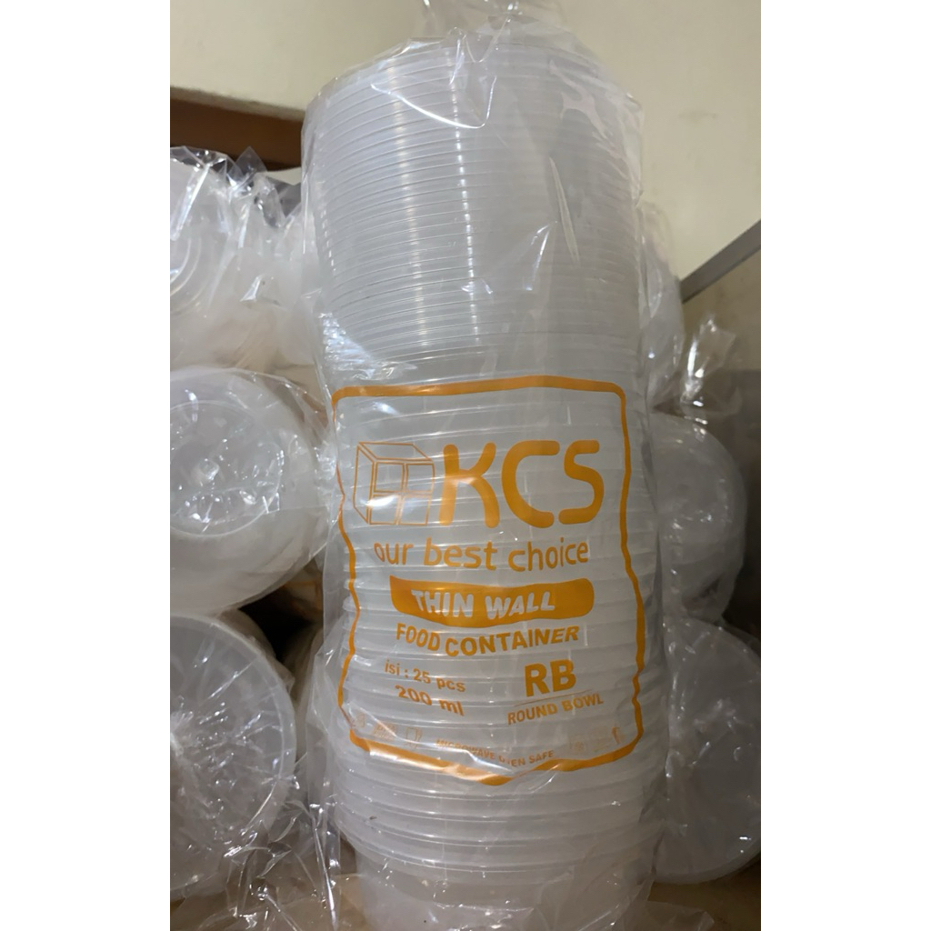 THINWALL KCS/ VICTORY BULAT/ROUND BOWL 200ml(25pcs)