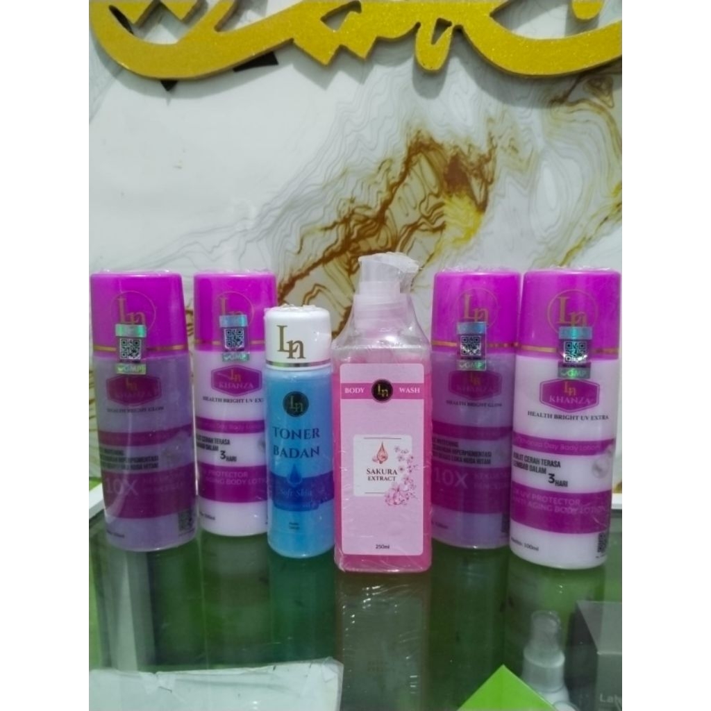 HB DOSTING Ln KELUPAS BPOM Lotion Whitening Handbody Pemutih Badan BPOM
