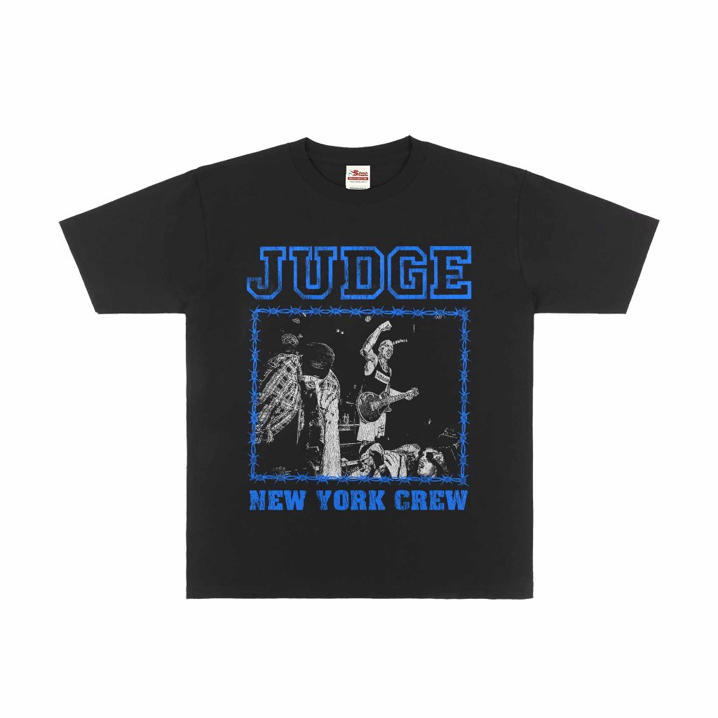 Judge - Judge Newyork City Tshirt Black - Kaos Band Heavy weight 16s