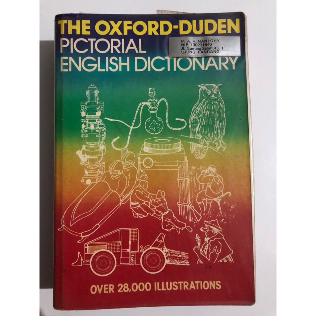THE OXFORD - DUDEN PICTORIAL ENGLISH DICTIONARY