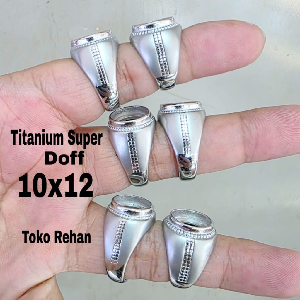 Cincin Ring Emban Titanium Super Doff
