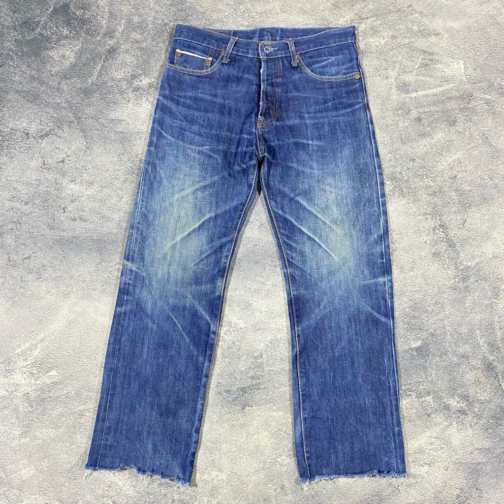 Celana Jeans Levis Selvedge 501 Red Vintage USA